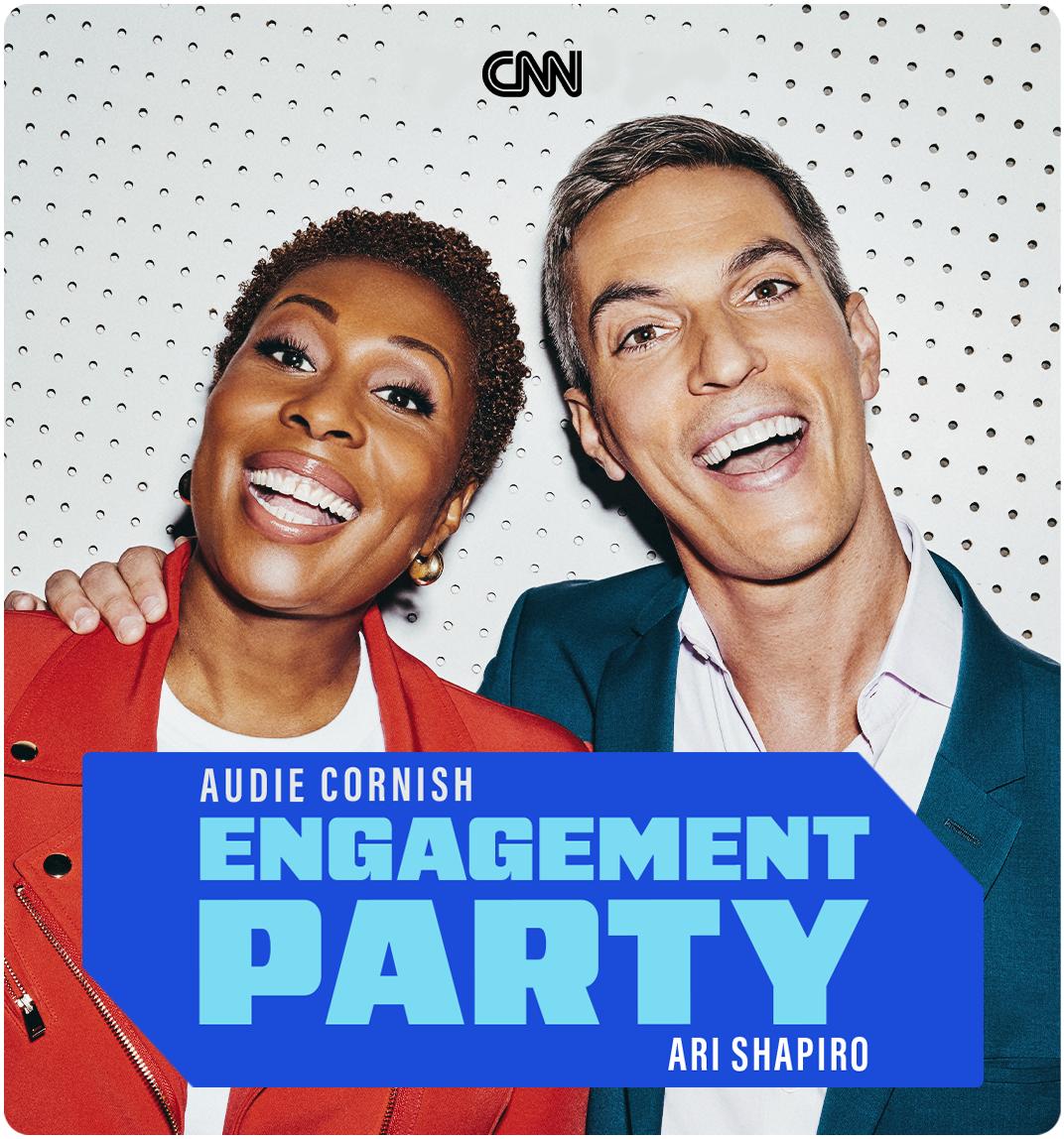 A CNN podcast Audie Cornish Ari Shapiro Engagement Party 